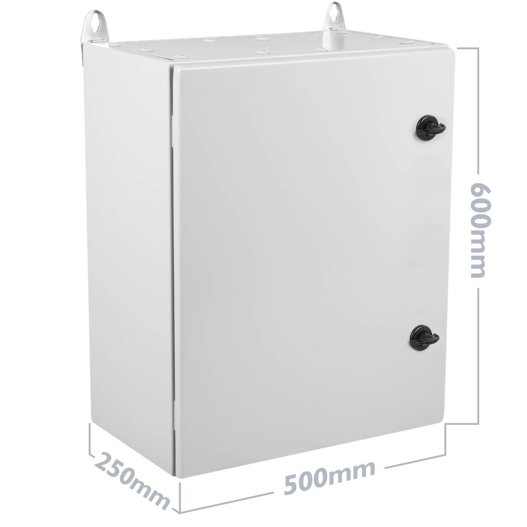 Metalen elektrische verdeelkast met IP66 bescherming voor wandbevestiging 500x600x250mm