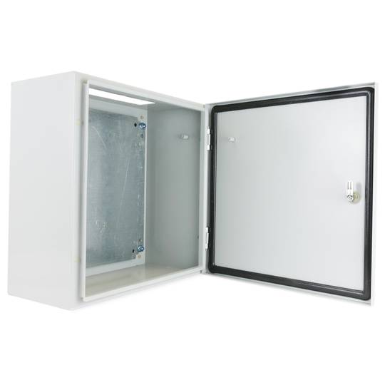 Scatola di distribuzione elettrica di metallo IP65 per il montaggio a parete 500x500x300mm