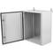 Coffret de distribution électrique en métal avec protection IP66 pour fixation murale 500x700x250mm