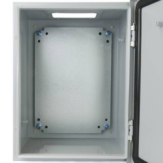 Metal electrical distribution box IP65 for wall mounting 700x600x200mm