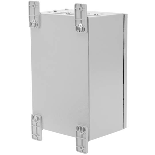 Metalen elektrische verdeelkast met IP54 bescherming voor muurbevestiging 200x300x150mm