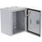 Caixa de distribuição elétrica metálica com proteção IP54 para fixação na parede 300x300x150mm