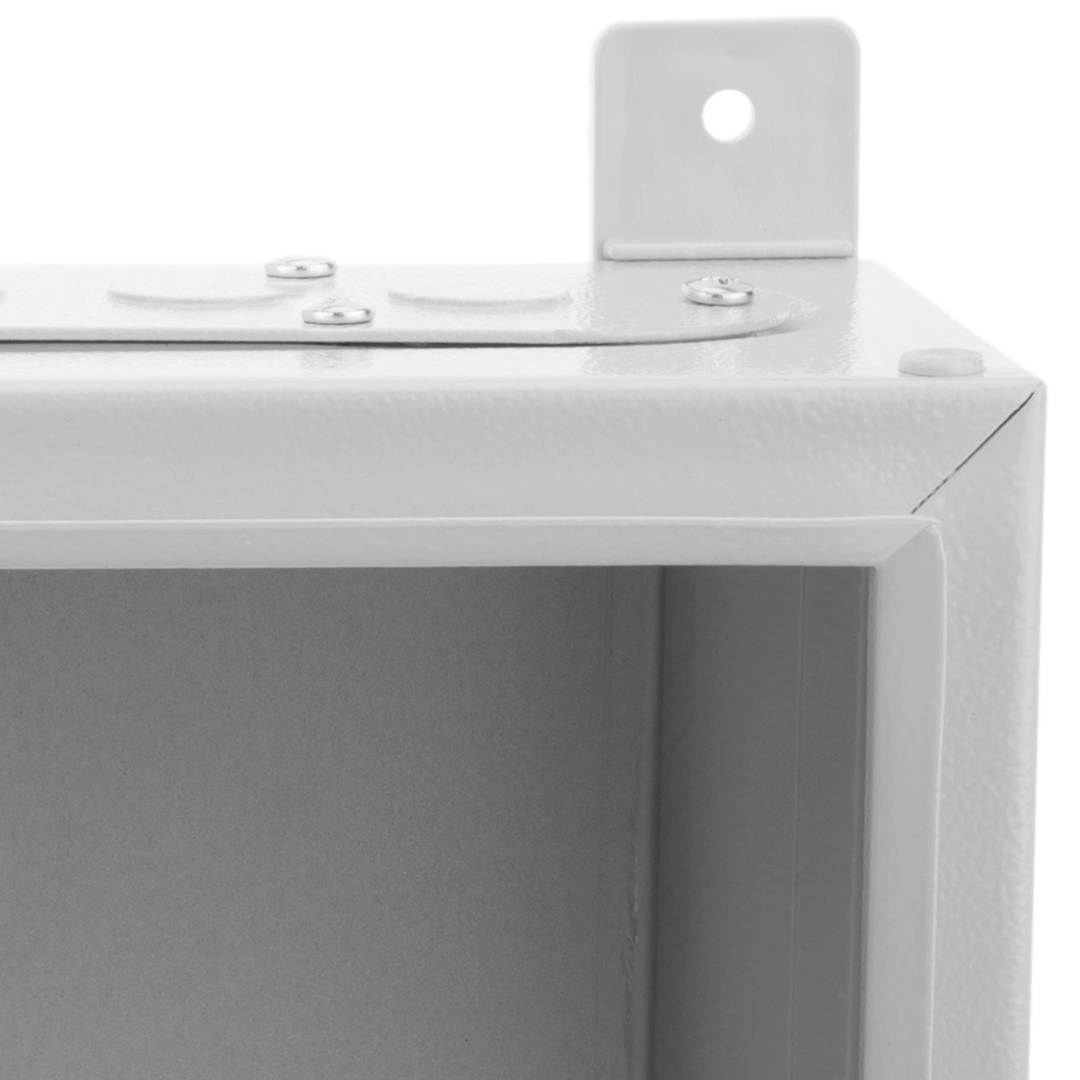 Metal electrical distribution box with IP54 protection for wall fixing 350x450x150mm