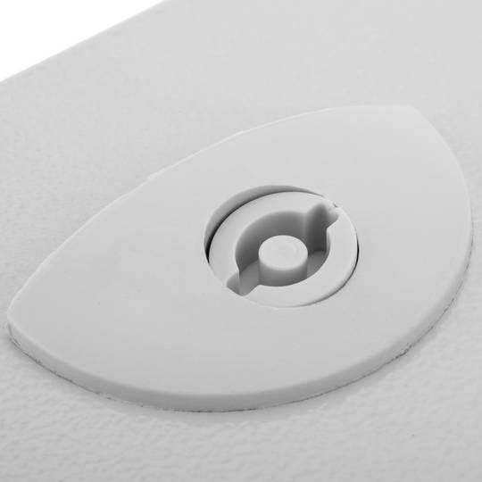 Caixa de distribuição elétrica metálica com proteção IP54 para montagem na parede 350x250x450mm