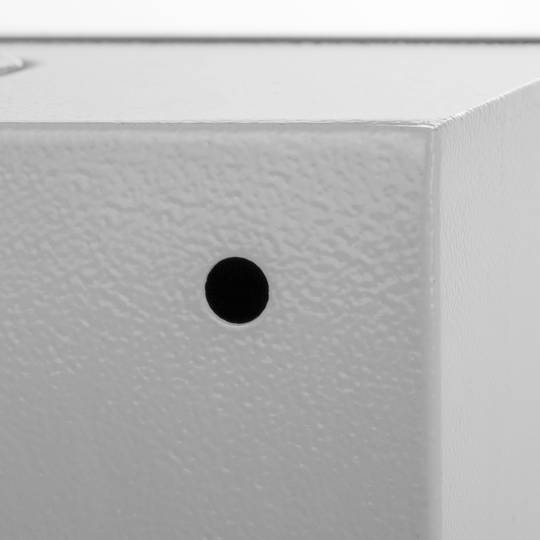 Metal electrical distribution box with IP54 protection for wall fixing 400x500x200mm