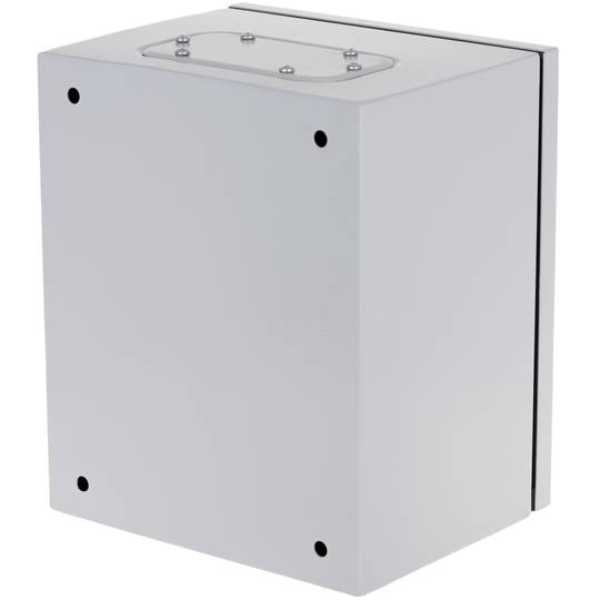 Metal electrical distribution box with IP54 protection for wall fixing 300x250x200mm