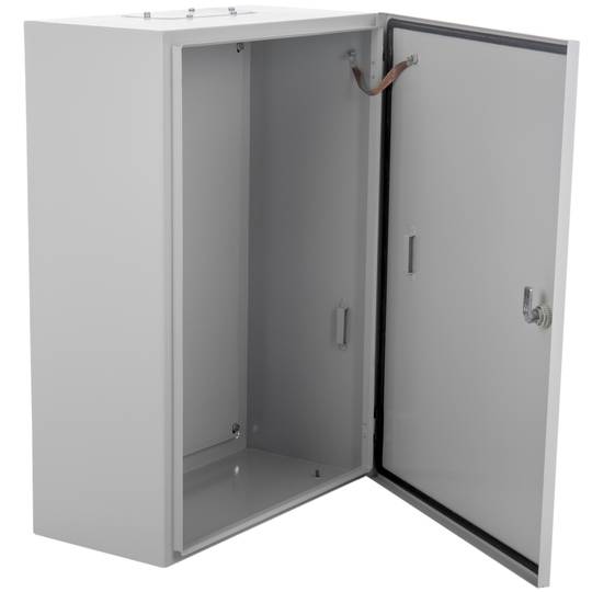 Metal electrical distribution box with IP54 protection for wall fixing 500x700x300mm
