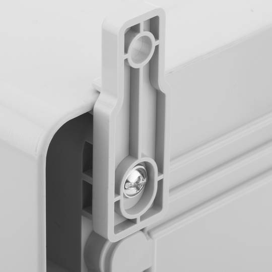 Boîtier de distribution électrique en plastique ABS avec protection IP65 180x240x130mm