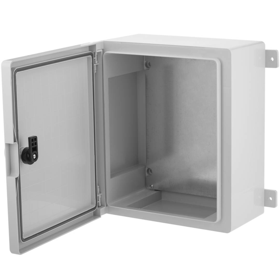Caixa de distribuição elétrica em plástico ABS com proteção IP65 300x350x165mm