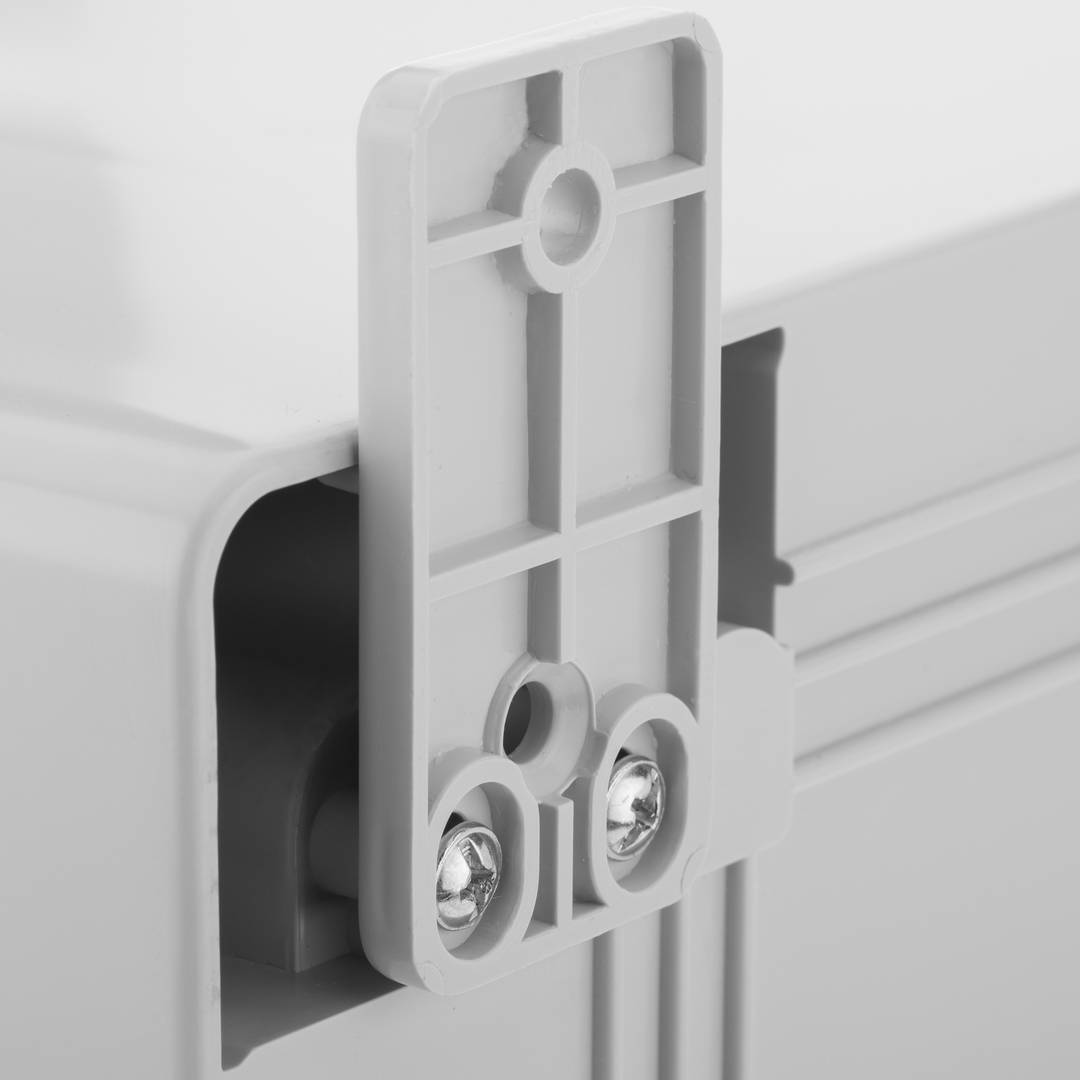 Scatola di distribuzione elettrica in plastica ABS trasparente con protezione IP65 300x400x165mm