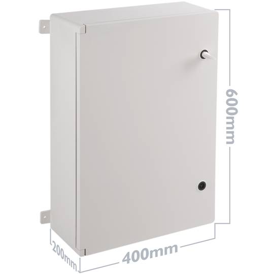 Scatola di distribuzione elettrica in plastica ASA con protezione IP65 400x600x200mm