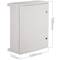 Boîtier de distribution électrique en plastique ASA avec protection IP65 500x700x245mm