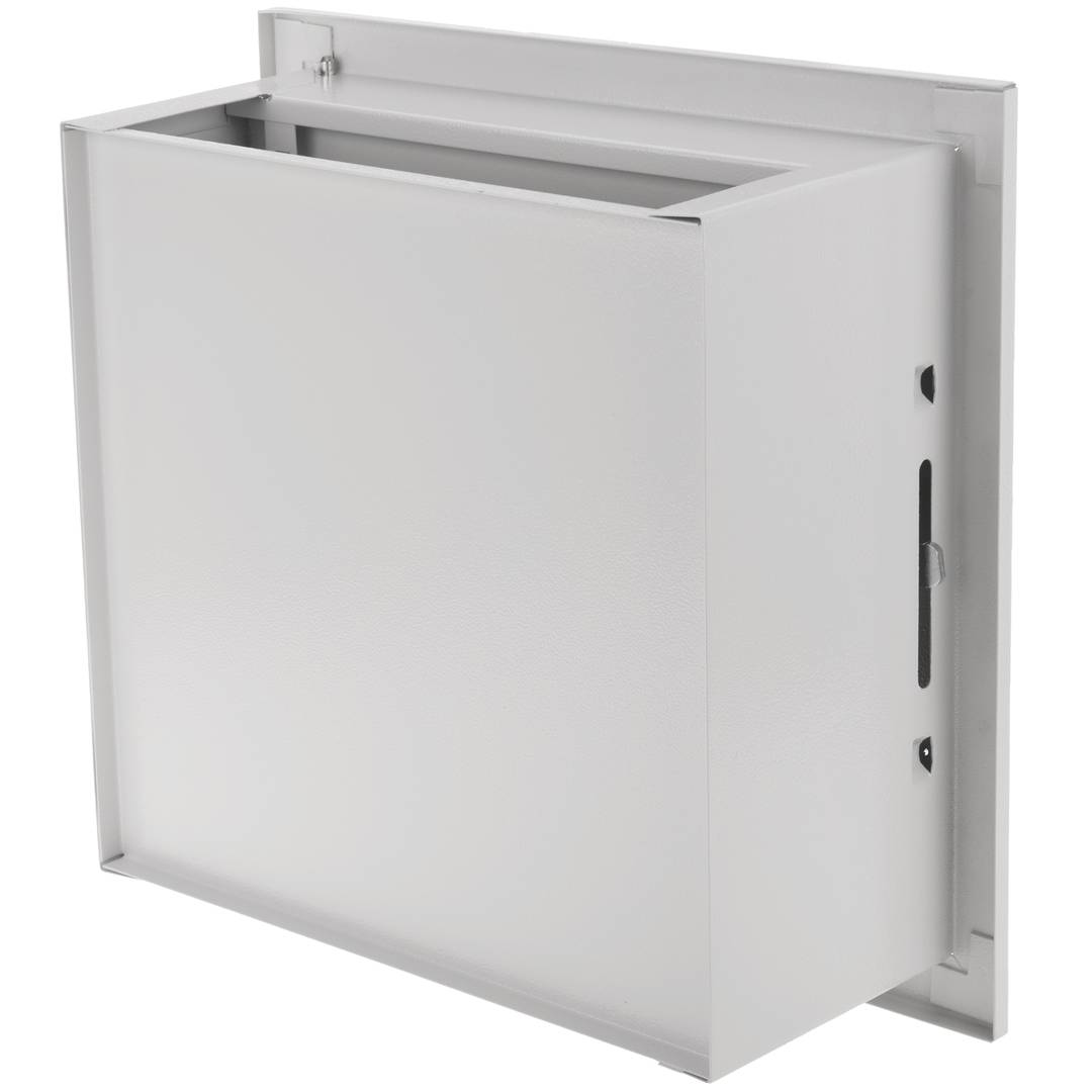 Caja de distribución eléctrica metálica de 24 módulos con protección IP54 para fijación a pared 350x370x140mm