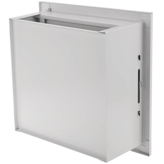 Caja de distribución eléctrica metálica de 24 módulos con protección IP54 para fijación a pared 350x370x140mm