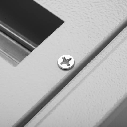 Caja de distribución eléctrica metálica de 24 módulos con protección IP54 para fijación a pared 350x370x140mm