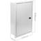 Boîte de distribution électrique en métal avec 36 modules avec protection IP54 pour fixation murale 320x450x140mm