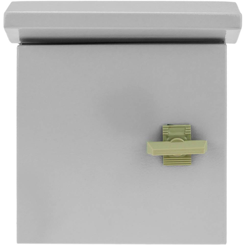 Coffret électrique en métal avec protection IP65 pour fixation au poteau 200 x 200 x 150 mm