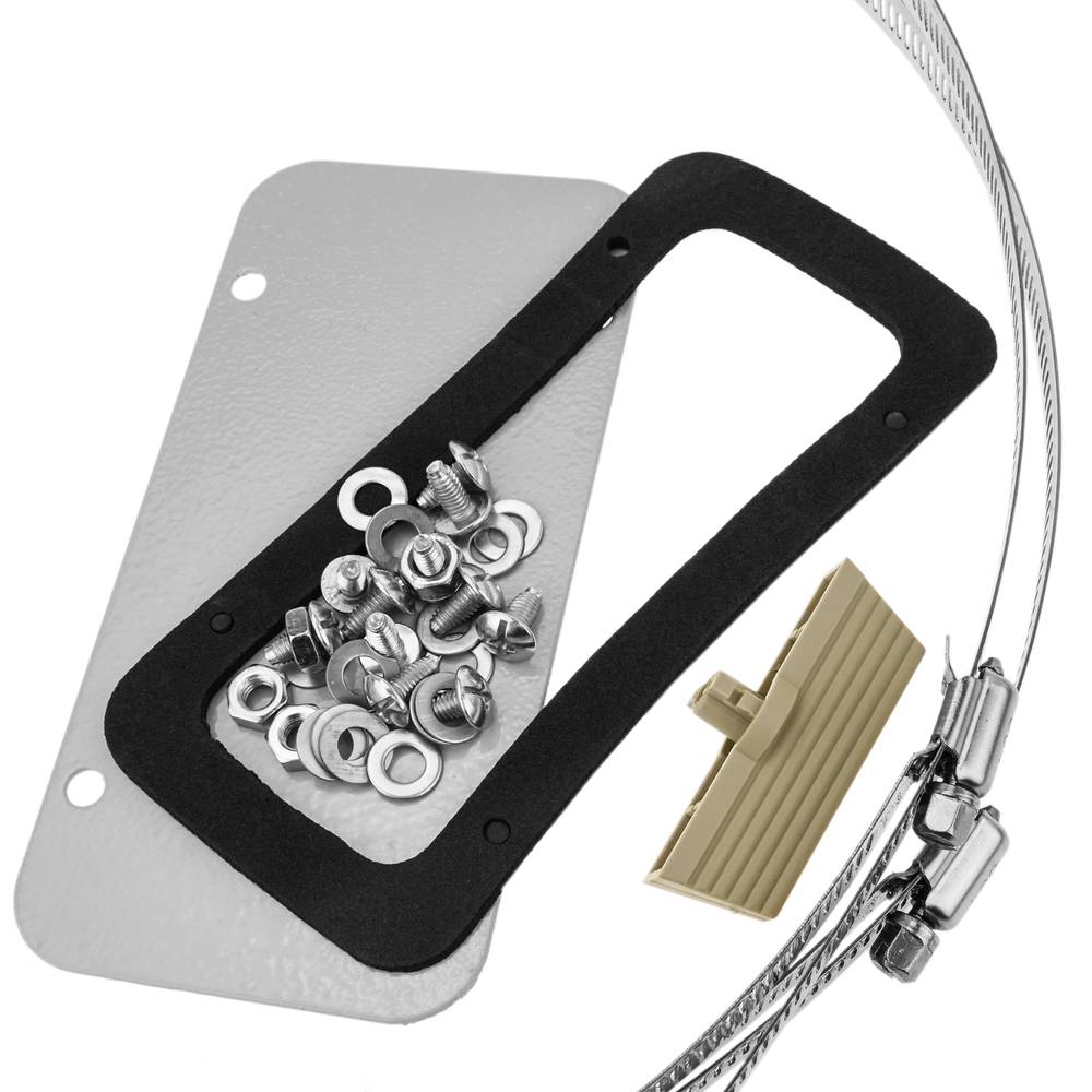 Metal electrical distribution box with IP65 protection for fixing to pole 200 x 300 x 200 mm