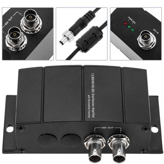Ripetitore SDI a 2 porte Moltiplicatore HD-SDI SD-SDI 3G-SDI NewBridge
