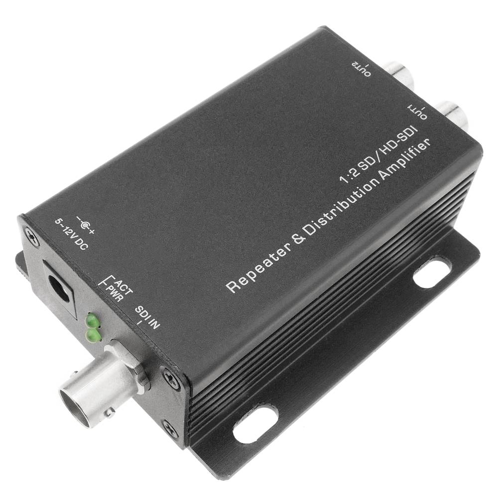 2 portas repetidor SDI HD-SDI SD-SDI 3G-SDI NewBridge