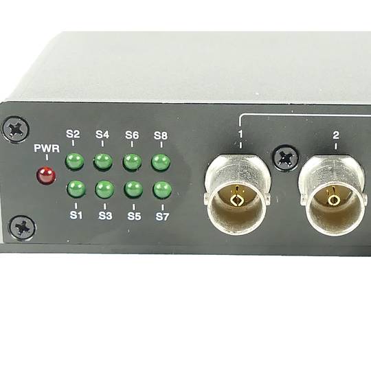 Repetidor SDI de 8 puertos HD-SDI SD-SDI 3G-SDI NewBridge