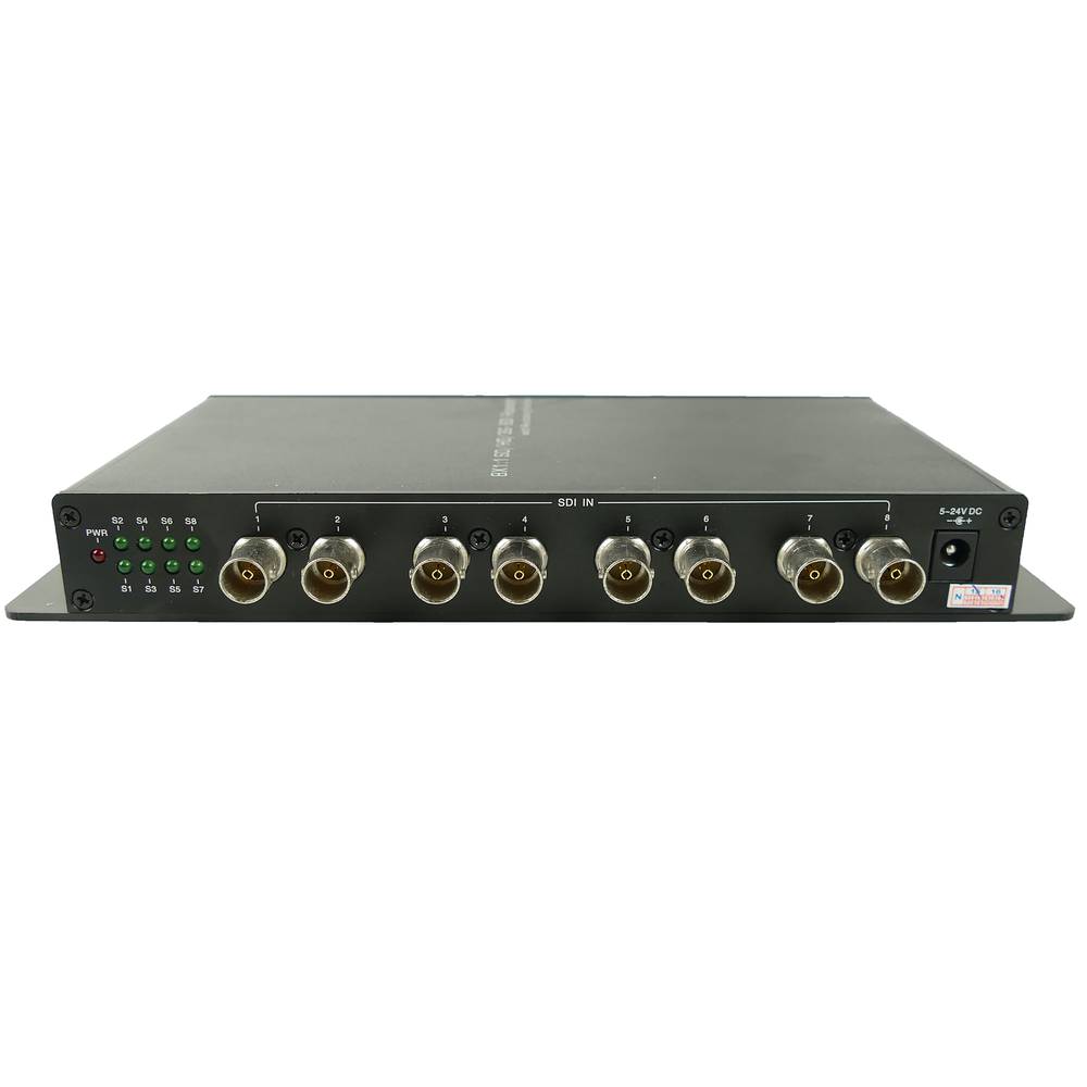 Repetidor SDI de 8 puertos HD-SDI SD-SDI 3G-SDI NewBridge