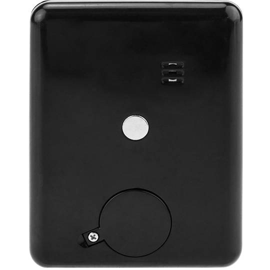 Magnetic kitchen timer. Digital time control in black color