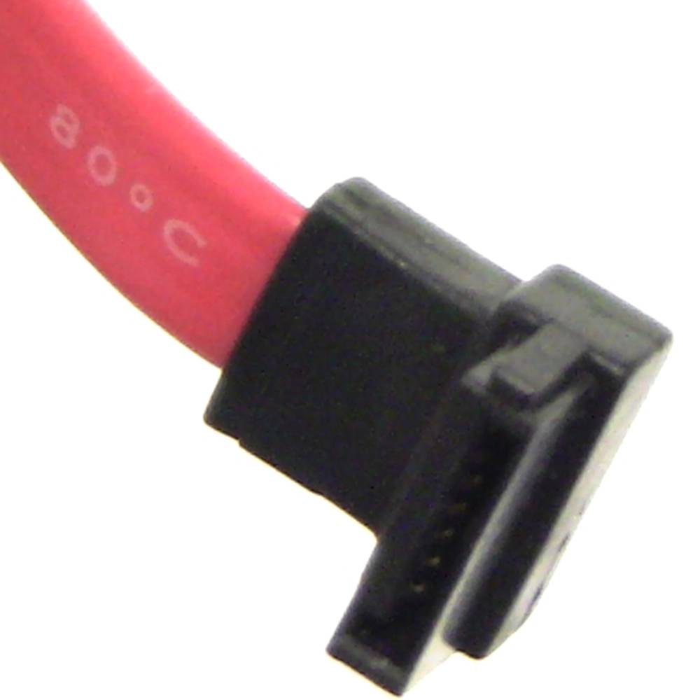 SATA data cable 30cm angled elbow