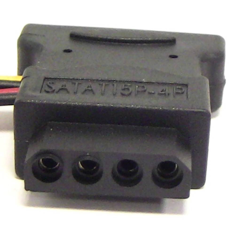 SATA-Stromkabel MOLEX 15.00 Uhr bis 3 15cm 4PH