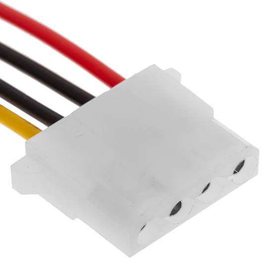 Cable alimentació Molex 4PH a SATA 15PM de 15cm