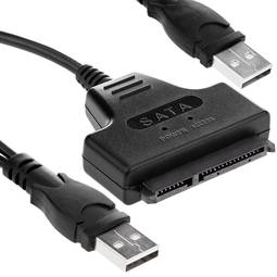 ▷ Adaptateur Lecteur Disque Dur USB 3.0 2.0 SATA HDD Boîtier