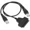 SATA naar USB 2.0-kabel met gegevens en stroomvoorziening