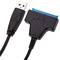 Adapter cable SATA 7+15 pin to USB 3.0 type A male