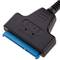 Adapter cable SATA 7+15 pin to USB 3.0 type A male