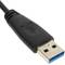 Adapter cable SATA 7+15 pin to USB 3.0 type A male