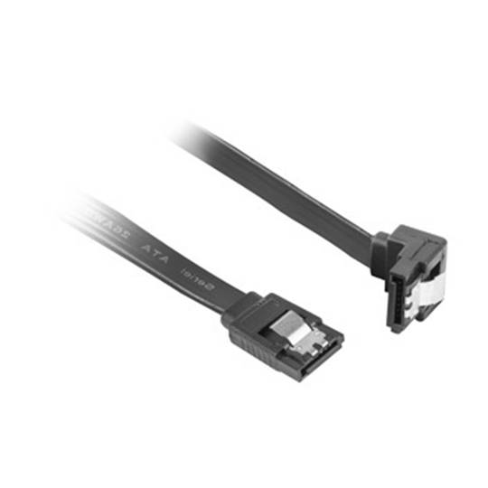 Lanberg Gb S Sata Iii Female To Sata Iii Female Angled Cable M With