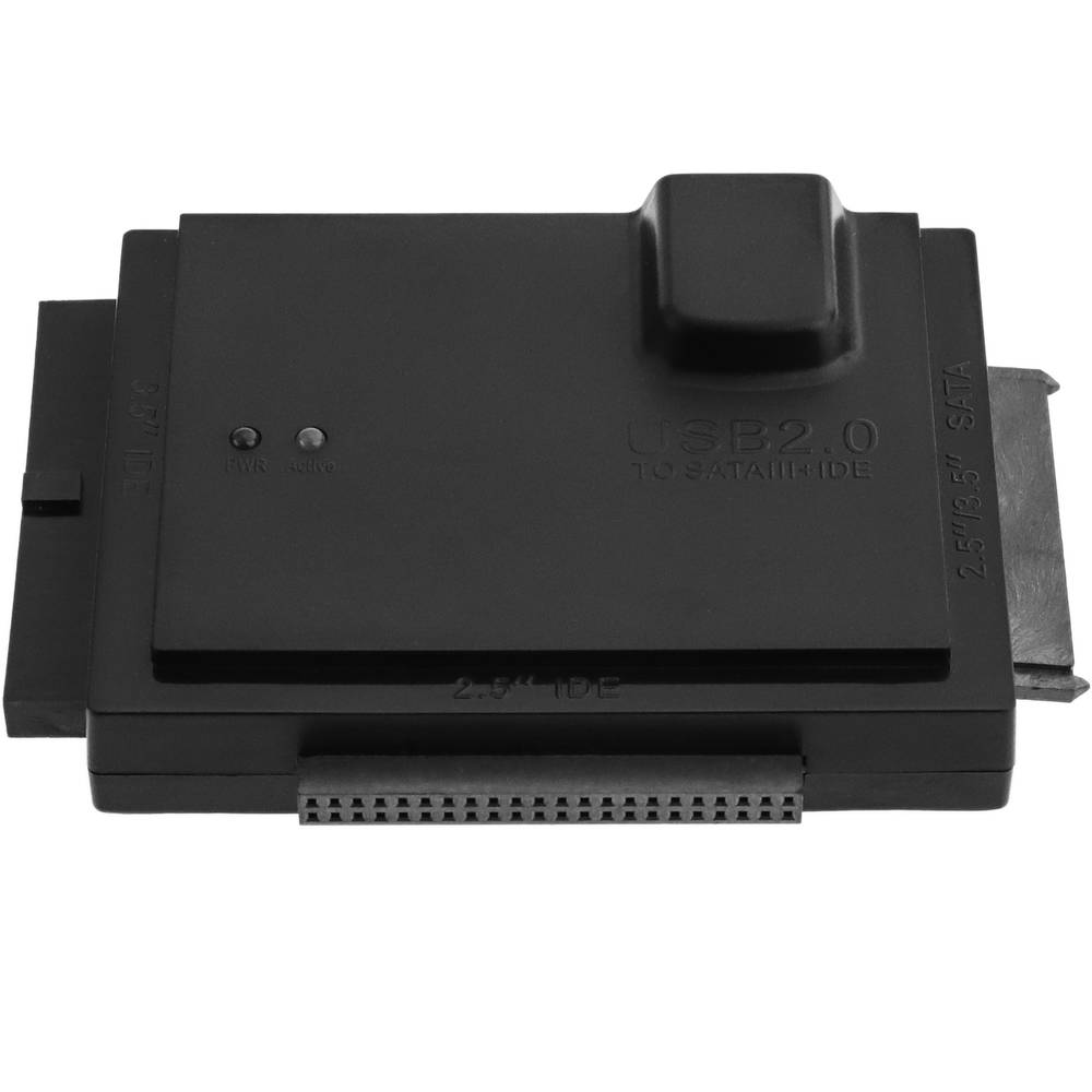 Kit di connessione SATA-HDD IDE a USB 2.0 con alimentazione