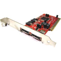 32bit PCI Adapter for SATA RAID (2 INT + 2 EXT)