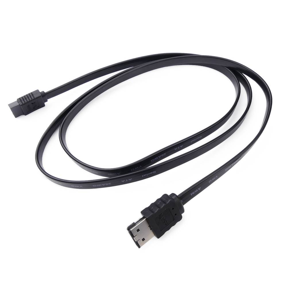 Cable 1m SATA para eSATA para conectar o disco rígido