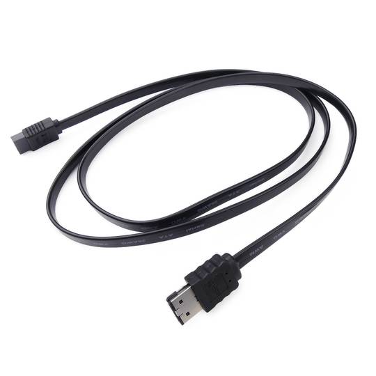 Cable 1m SATA para eSATA para conectar o disco rígido