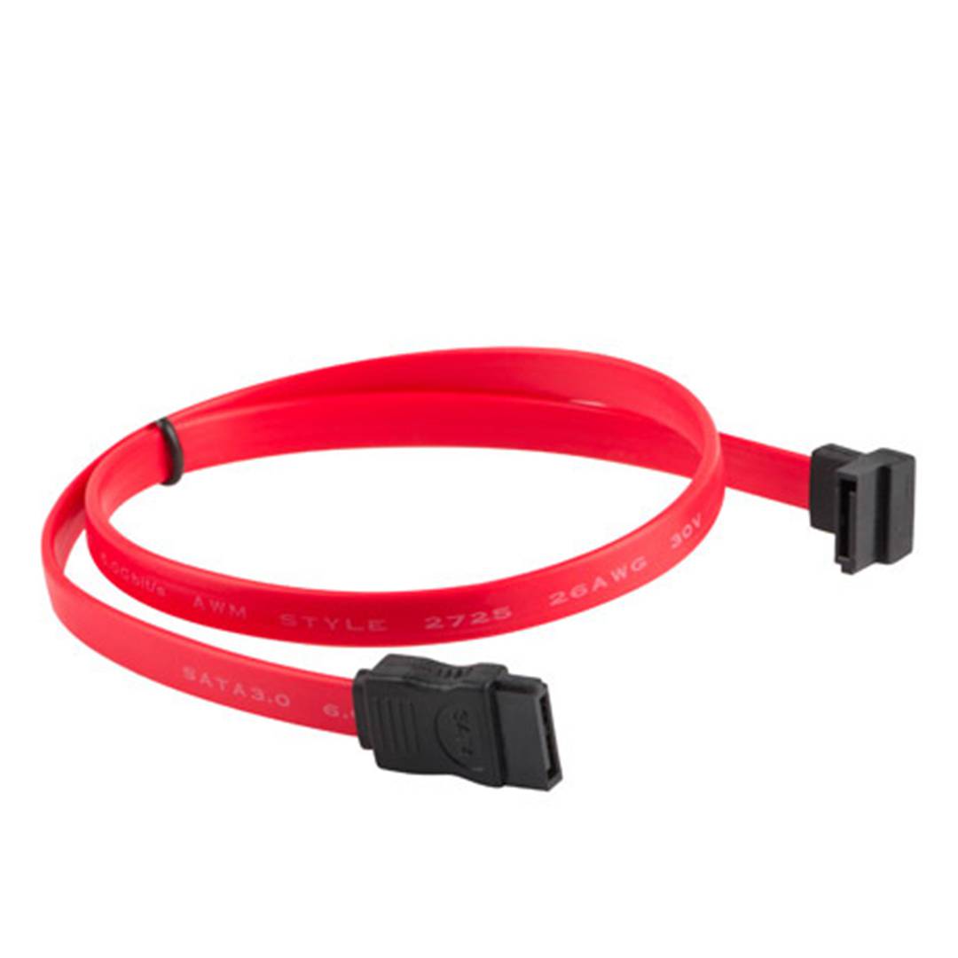 Câble Lanberg 6Gb/s SATA III femelle vers SATA III femelle coudé 50cm