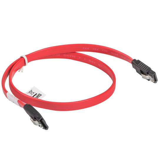 Cavo Lanberg 6Gb/s SATA III femmina a SATA III femmina 50cm con clip in metallo