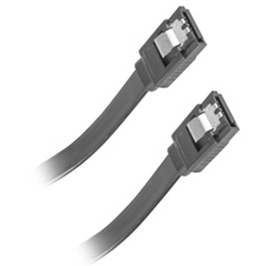 Lanberg Kabel 6Gb/s SATA III Buchse auf SATA III Buchse 30cm mit Metallclips