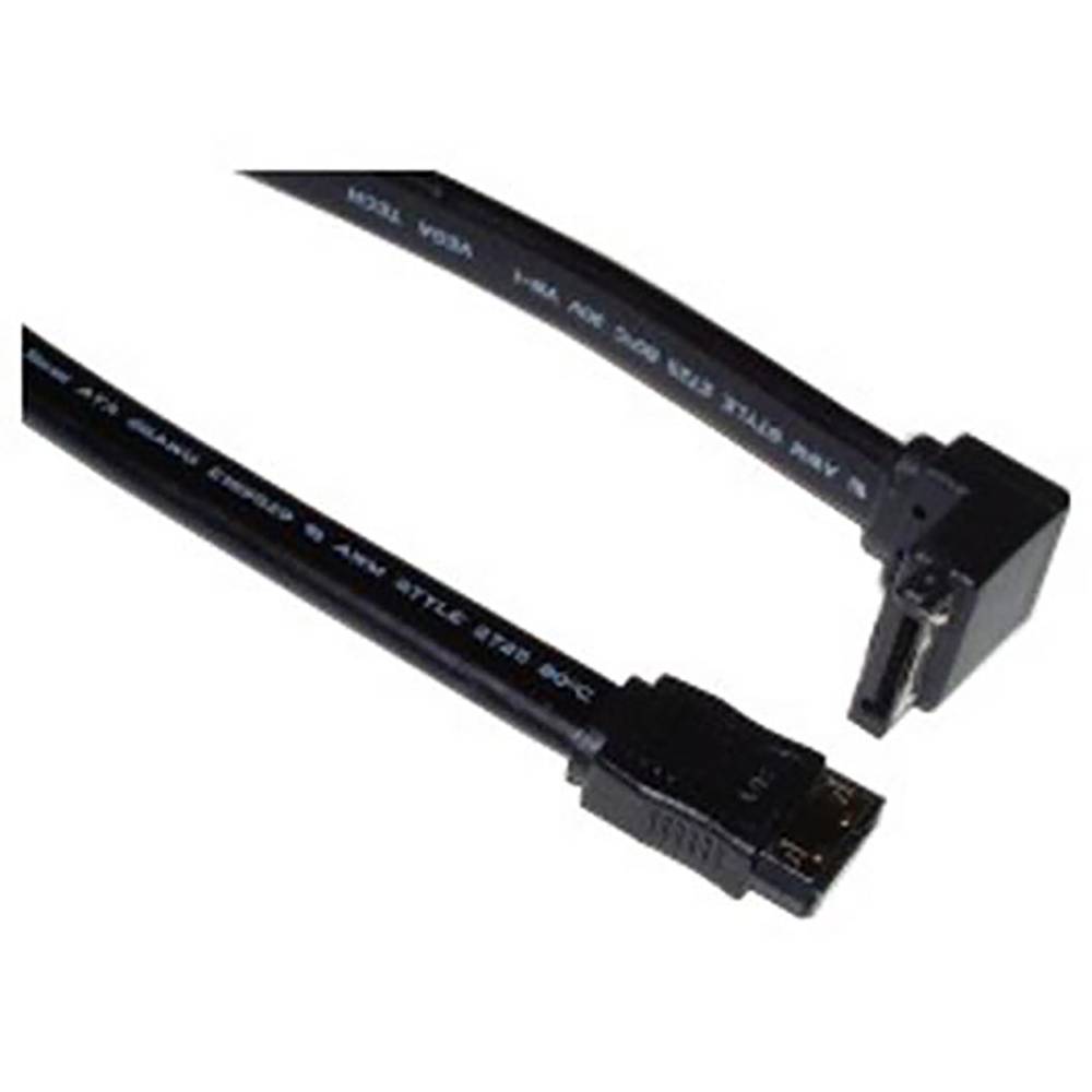 Super-SATA-Datenkabel (gerade/Offset) 75cm