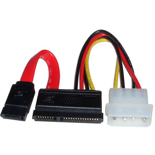 Data + SATA Power Cable (10cm)