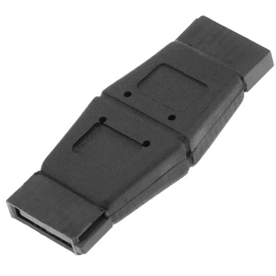 Adattatore femmina SATA 7P-7P-Female-Latch