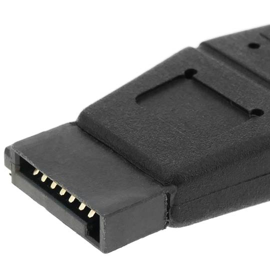 Adattatore femmina SATA 7P-7P-Female-Latch