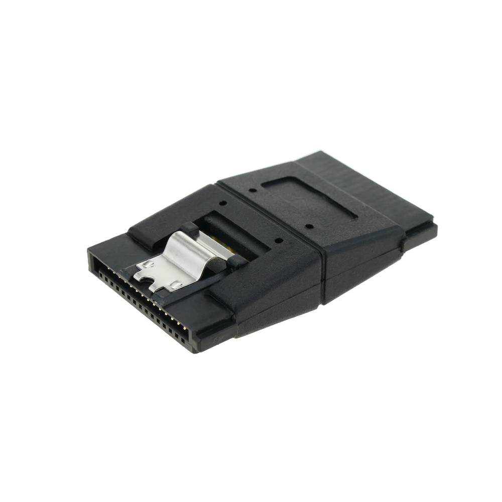 Adaptador SATA 15P-Hembra a 15P-Hembra-Latch
