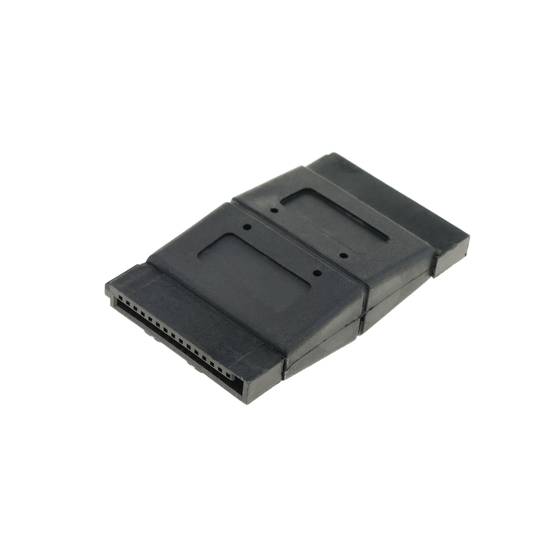 Adaptador SATA 15P-Hembra a 15P-Hembra-Latch
