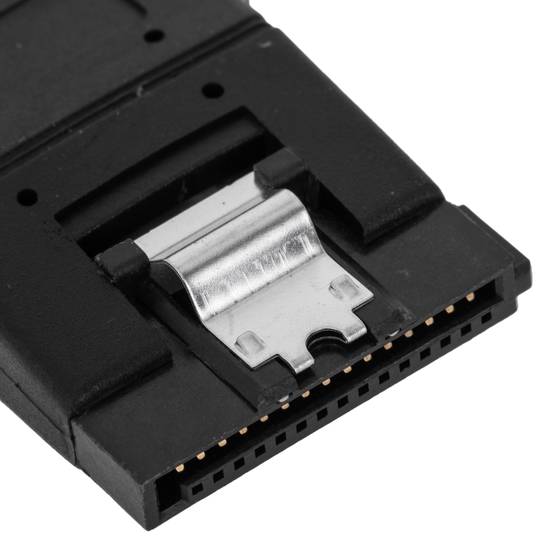 Adapter SATA 15P zu 15P-Stecker-Buchse-Latch